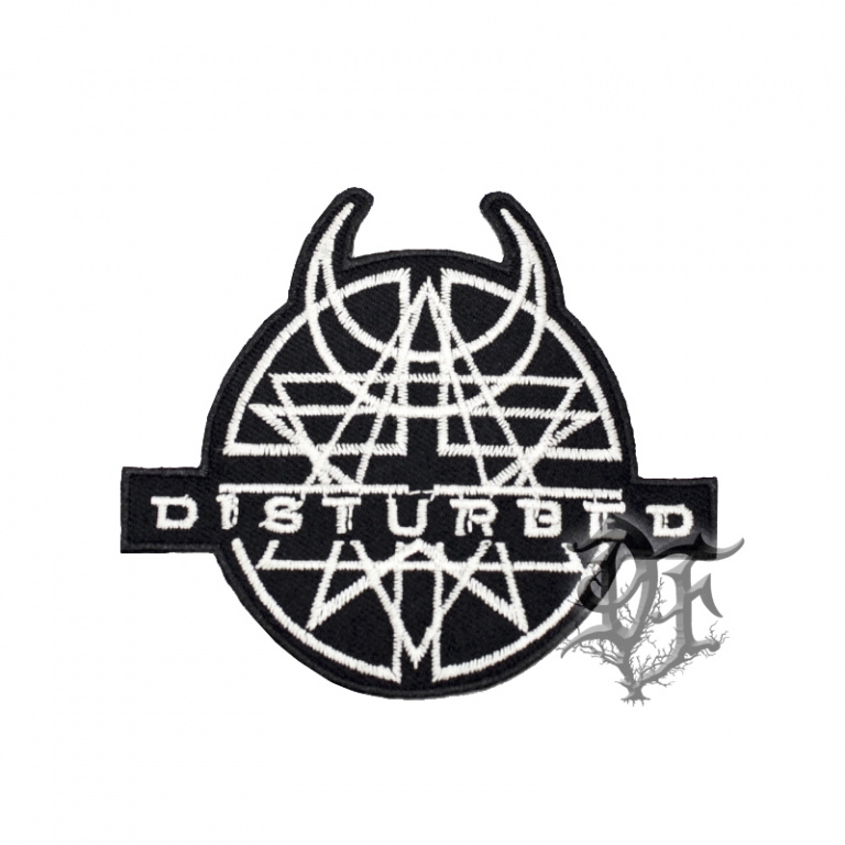 Термонашивка Disturbed логотип