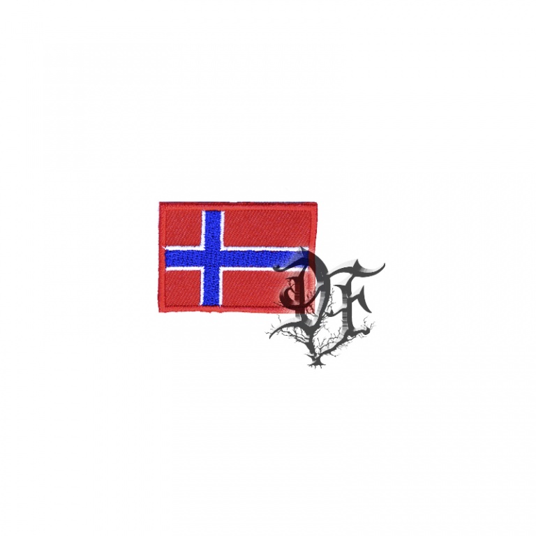 картинка Нашивка Норвежский флаг малый от магазина Darkforest