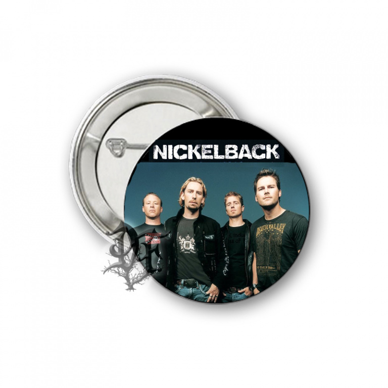 картинка Значок Nickelback группа от магазина Darkforest