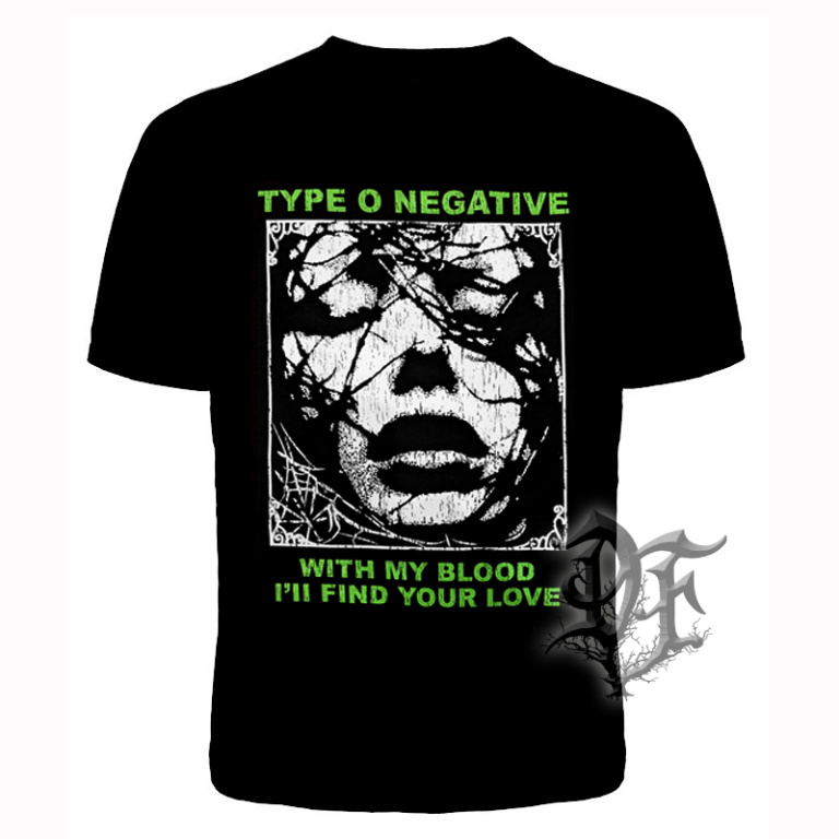 картинка Футболка Type o Negative девушка от магазина Darkforest