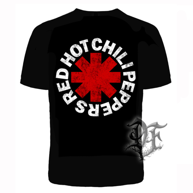 Футболка Red Hot Chili Peppers логотип