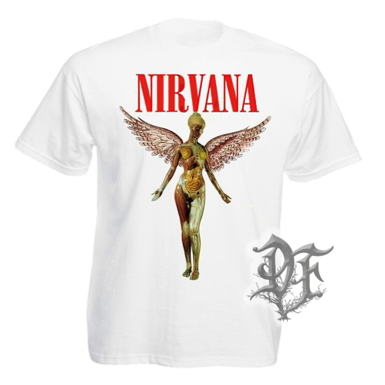 Футболка белая Nirvana