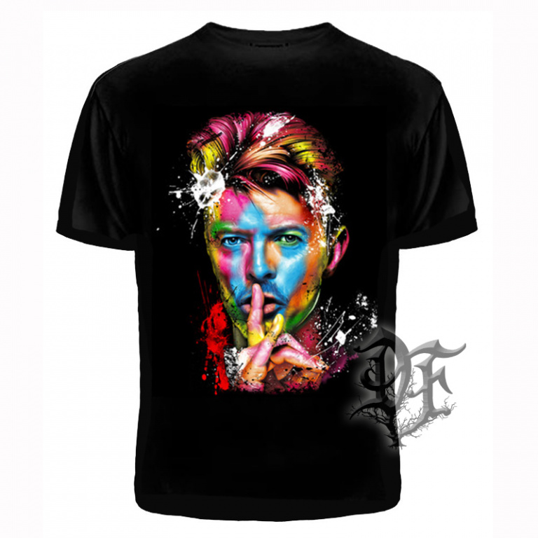 картинка Футболка David Bowie цветной от магазина Darkforest