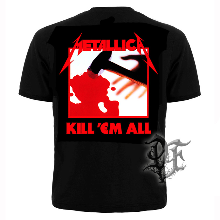 Футболка Metallica альбом Kill em All