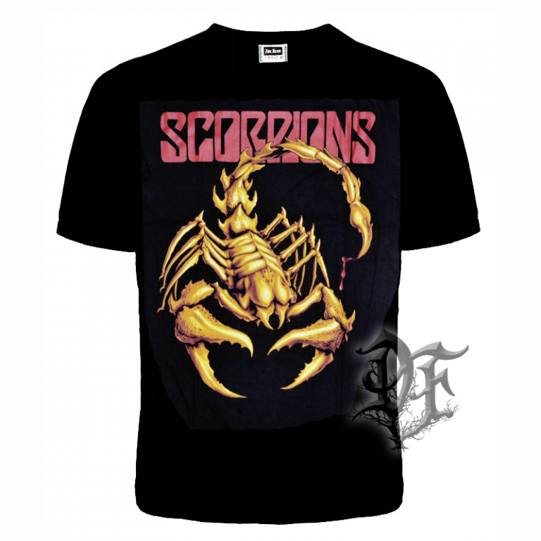 Футболка Scorpions скорпион