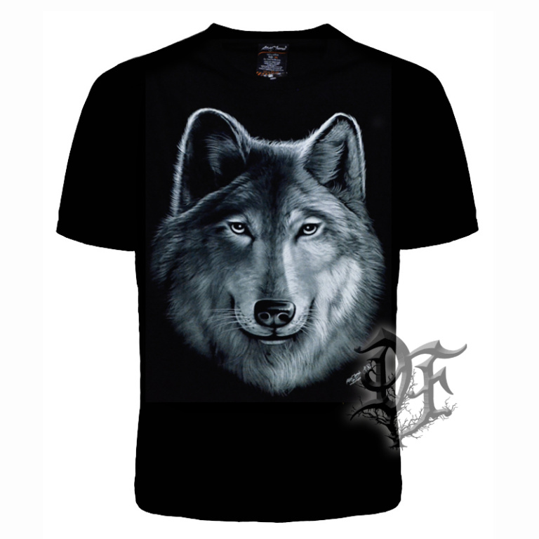 картинка Футболка Волк серый от магазина Darkforest
