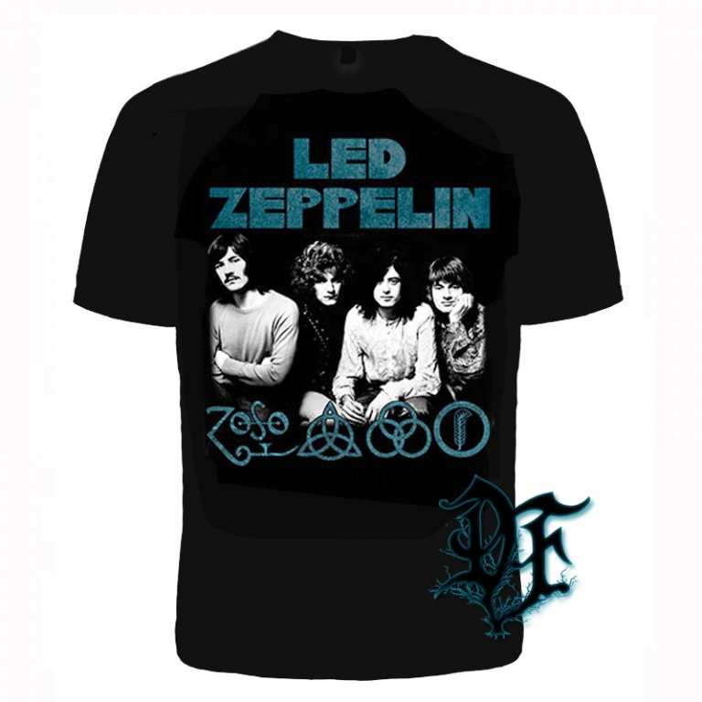 картинка Футболка Led Zeppelin логотип от магазина Darkforest