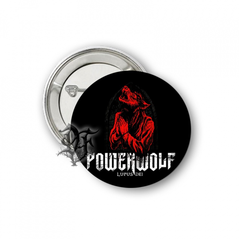 картинка Значок Powerwolf Lupus Dei от магазина Darkforest