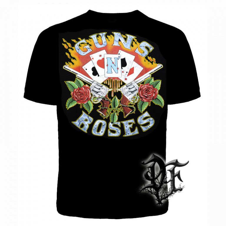 картинка Футболка Guns N' Roses цветная от магазина Darkforest