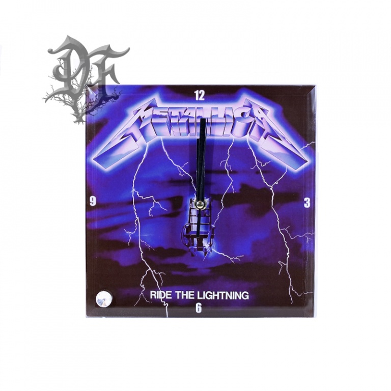 картинка Часы настольные Metallica Ride the Lightning от магазина Darkforest