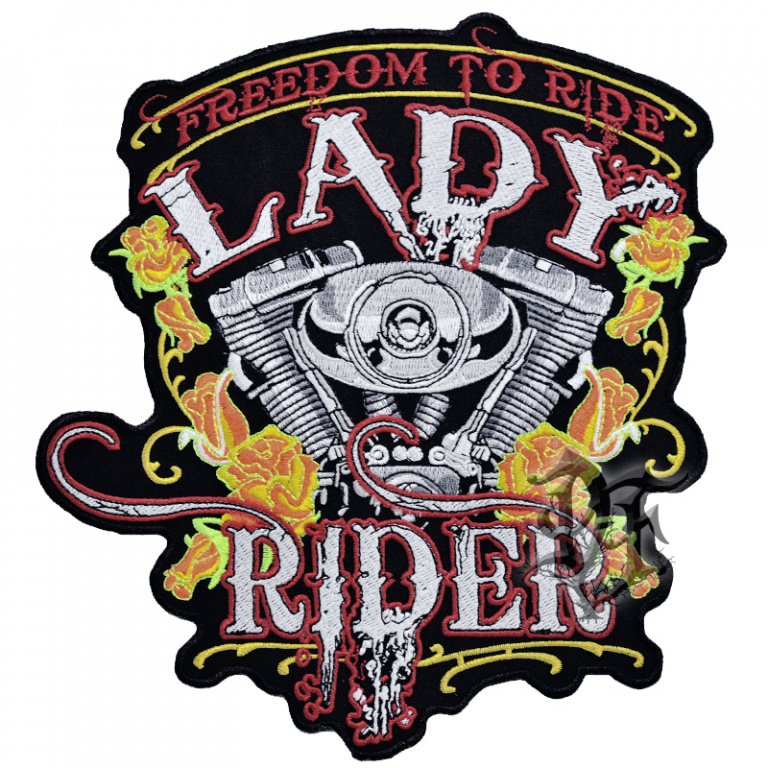 картинка Нашивка Lady Rider от магазина Darkforest