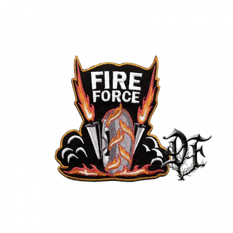 картинка Нашивка Огневая мощь Fire force от магазина Darkforest