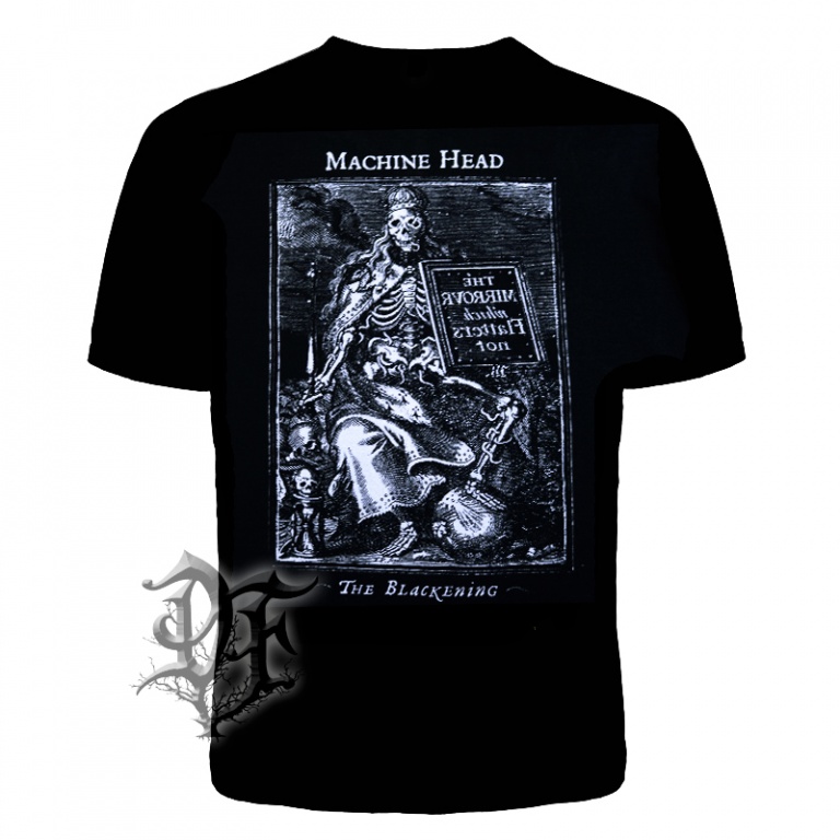 картинка Футболка Machine Head ч.б от магазина Darkforest