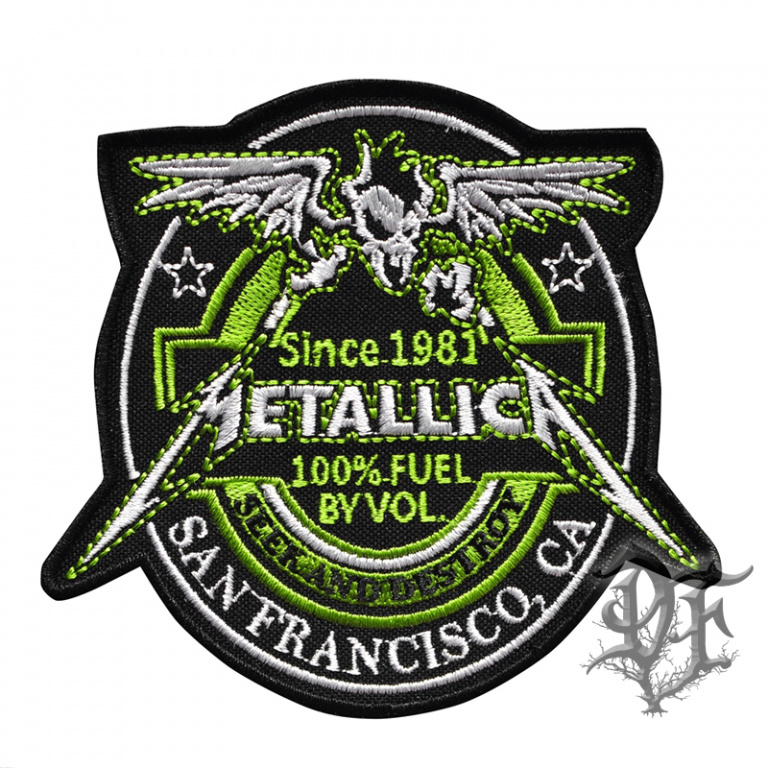 картинка Нашивка Metallica 100% от магазина Darkforest