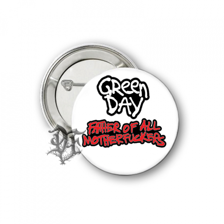 картинка Значок Green Day белый от магазина Darkforest
