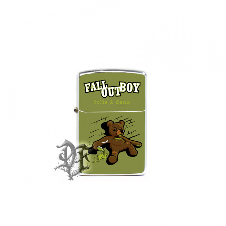 картинка Зажигалка Fall out boy мишка от магазина Darkforest