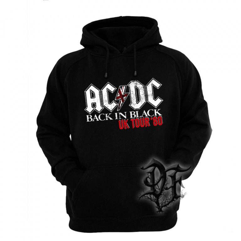 картинка Балахон AC/DC Back in Black двухсторонний от магазина Darkforest