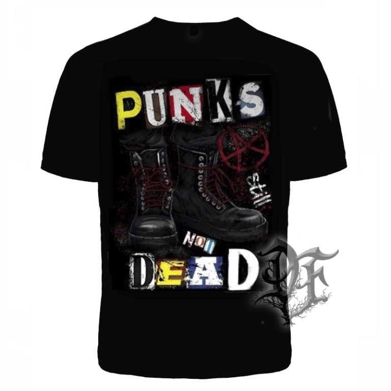 картинка Футболка Punks Not Dead ботинки от магазина Darkforest