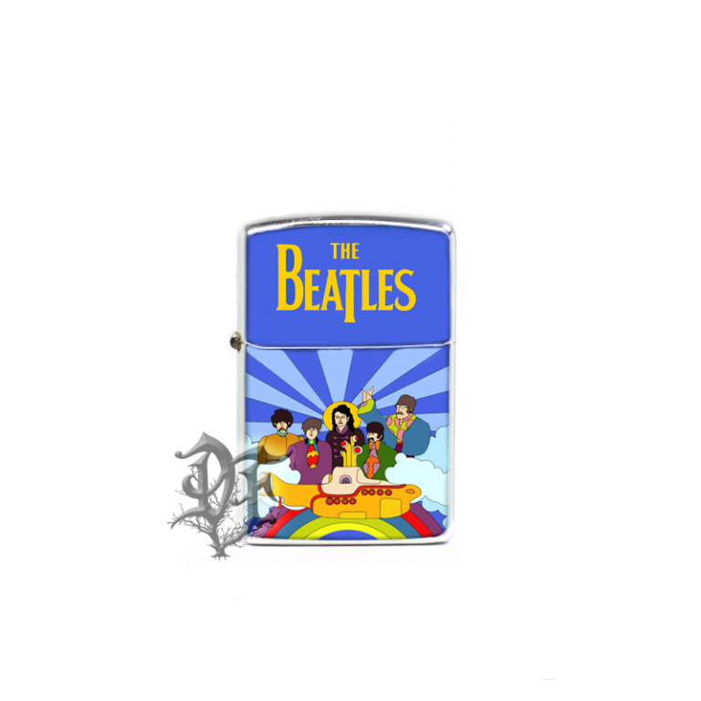 картинка Зажигалка Beatles группа от магазина Darkforest