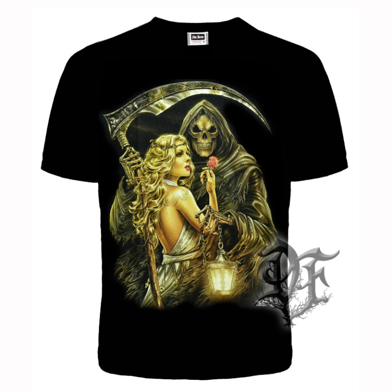 картинка Футболка Девушка с розой от магазина Darkforest