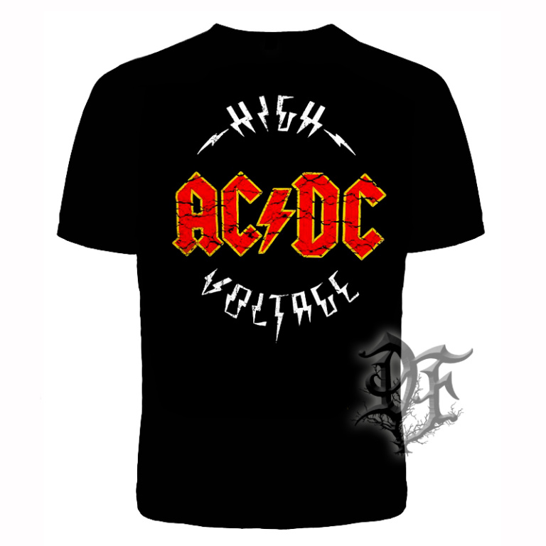Футболка AC/DC HIGH VOLTAGE 
