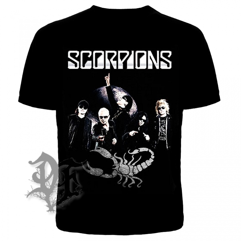 картинка Футболка Scorpions группа от магазина Darkforest