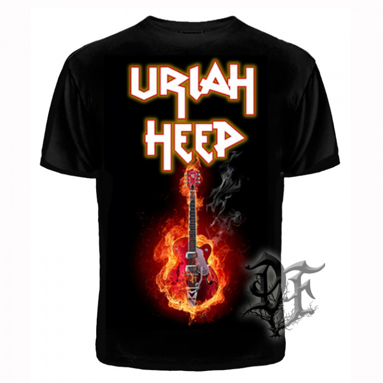 картинка Футболка Uriah Heep гитара от магазина Darkforest