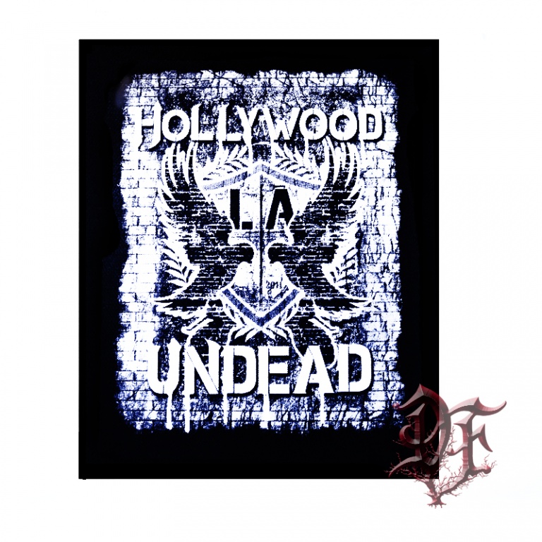 картинка Нашивка на спину Hollywood Undead от магазина Darkforest