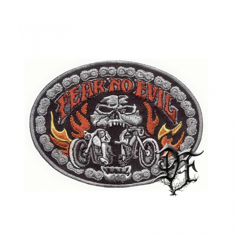 картинка Нашивка Fear no evil от магазина Darkforest