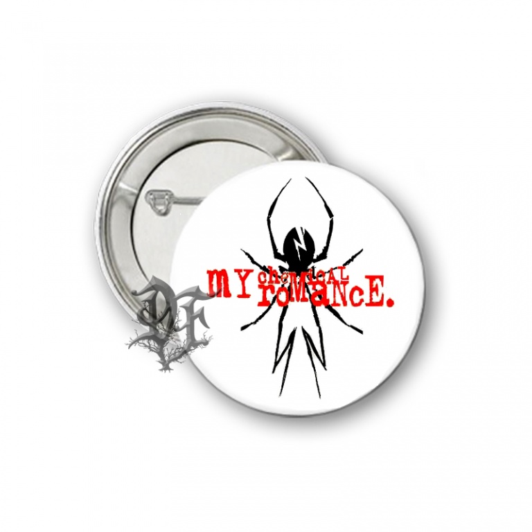 картинка Значок My Chemical Romance паук от магазина Darkforest