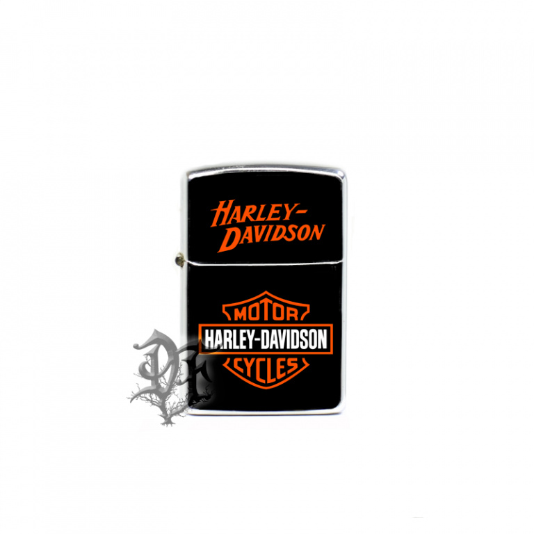 картинка Зажигалка Harley Davidson логотип от магазина Darkforest