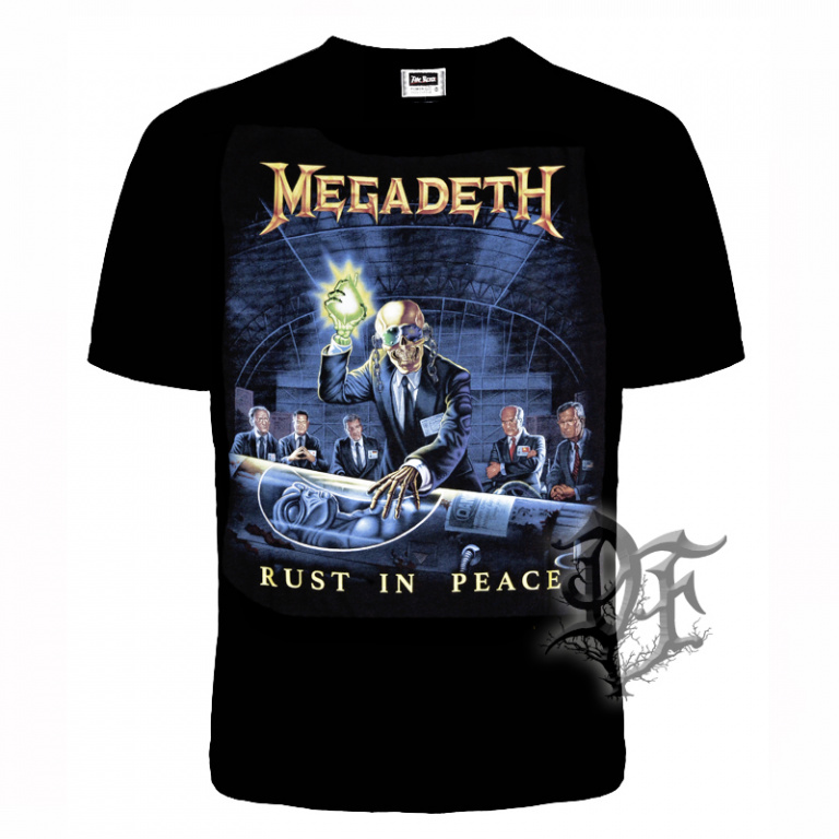 картинка Футболка Megadeth Rust in peace от магазина Darkforest