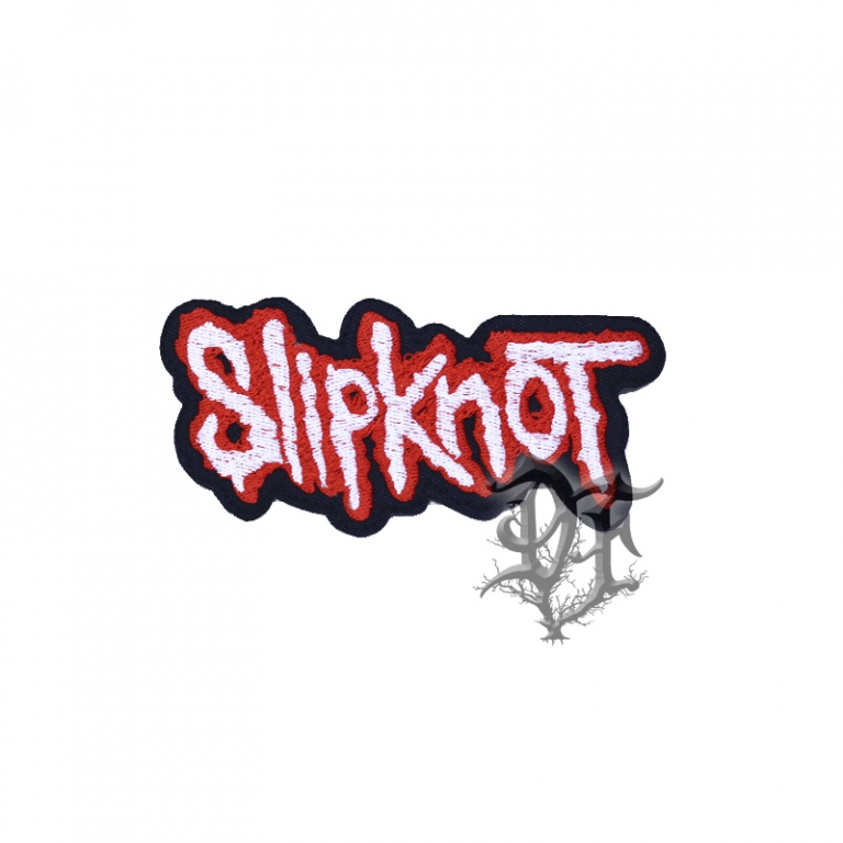 картинка Нашивка Slipknot надпись от магазина Darkforest