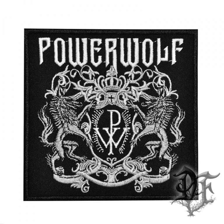 картинка Нашивка Powerwolf герб от магазина Darkforest