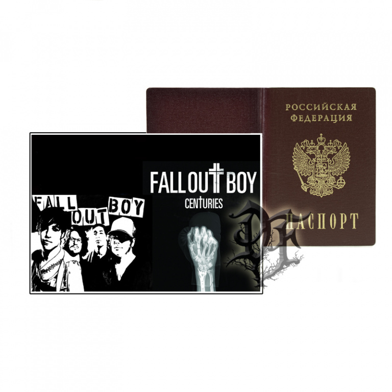 Обложка для паспорта Fall Out Boy альбом