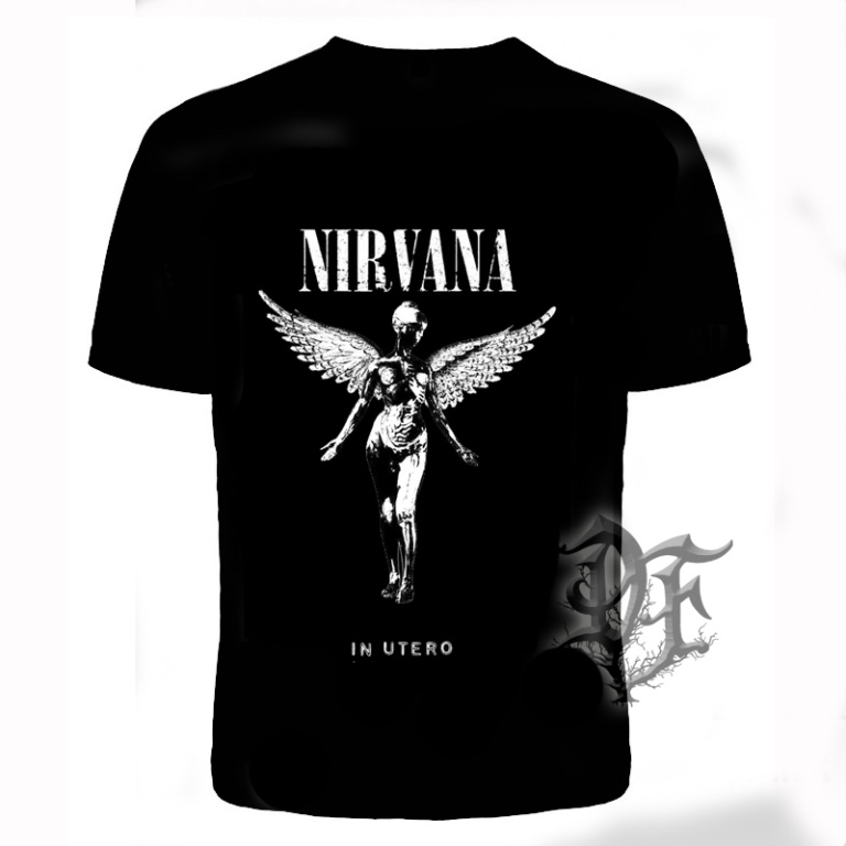 Футболка Nirvana черная