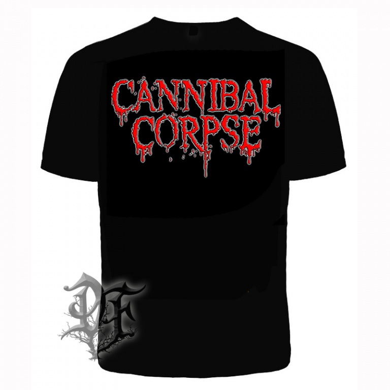 картинка Футболка Cannibal Corpse надпись от магазина Darkforest
