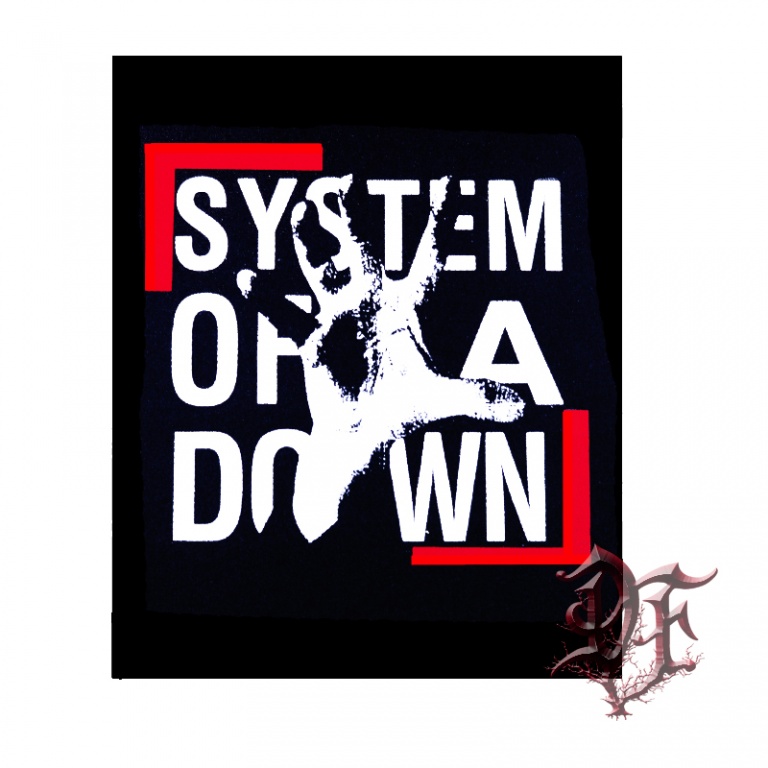 картинка Нашивка на спину System of a down от магазина Darkforest
