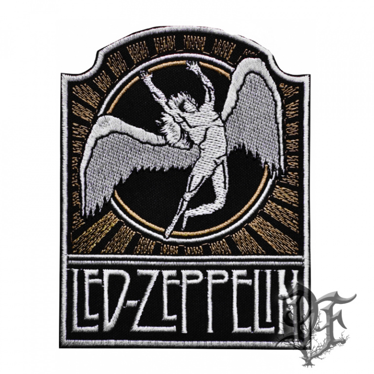 картинка Нашивка Led Zeppelin ангел от магазина Darkforest