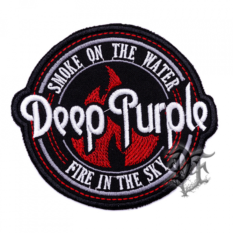 Нашивка Deep Purple круглая