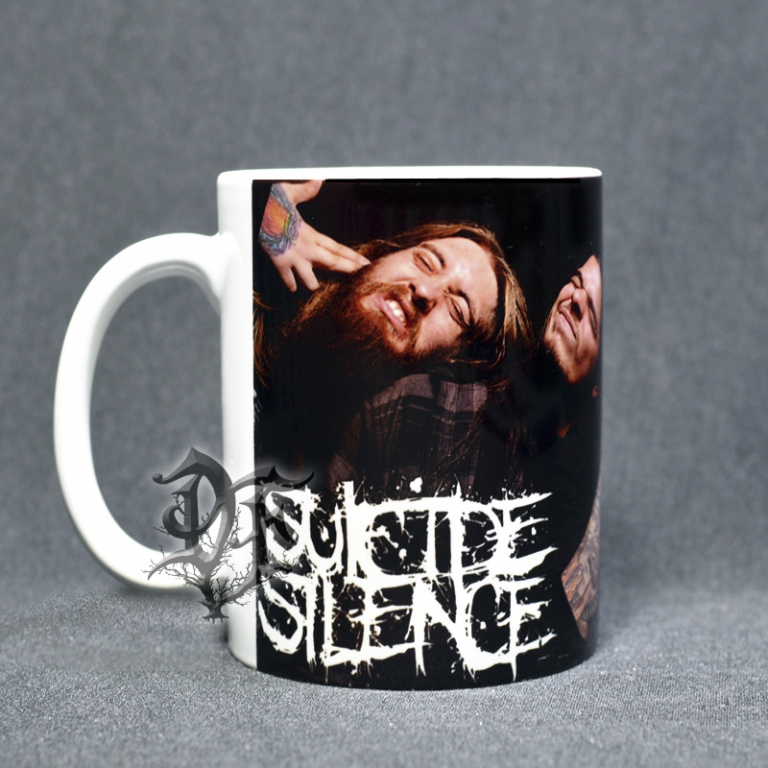 Кружка Suicide Silence солист с группой