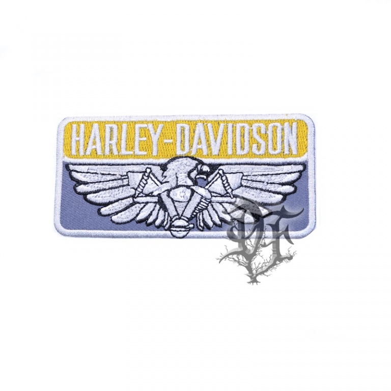 картинка Нашивка Harley Davidson стальной арел от магазина Darkforest