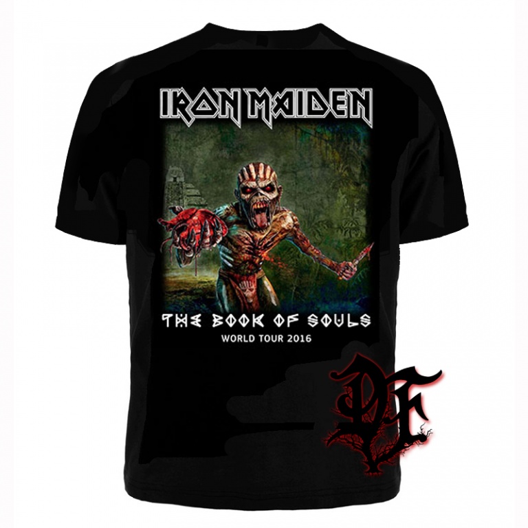 картинка Футболка Iron Maiden book of souls от магазина Darkforest