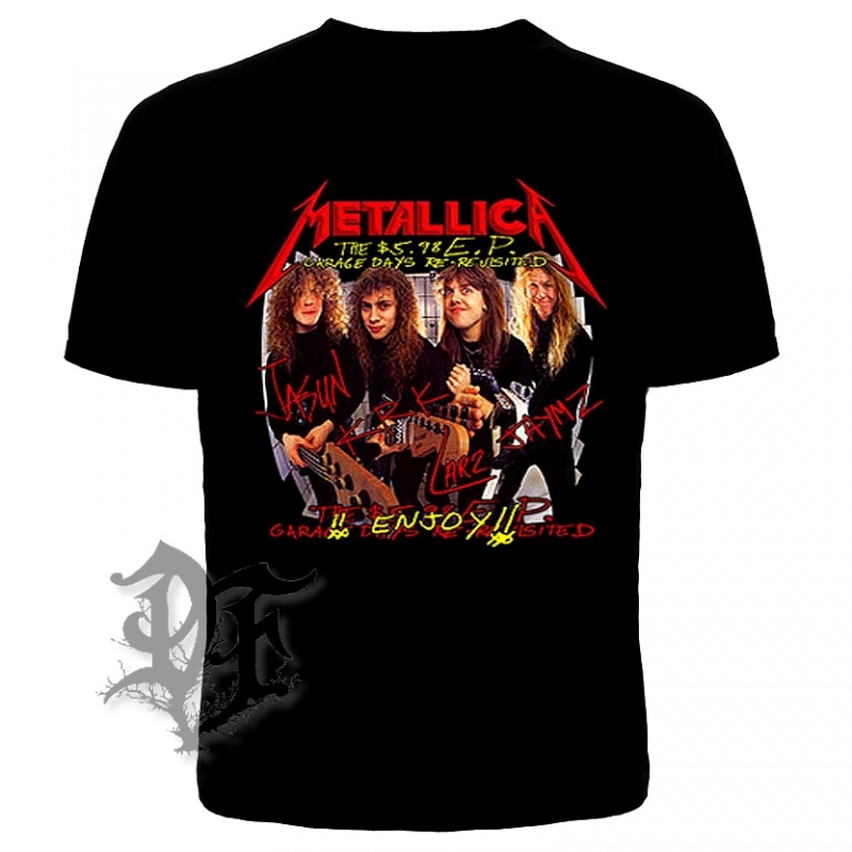 Футболка Metallica  группа     