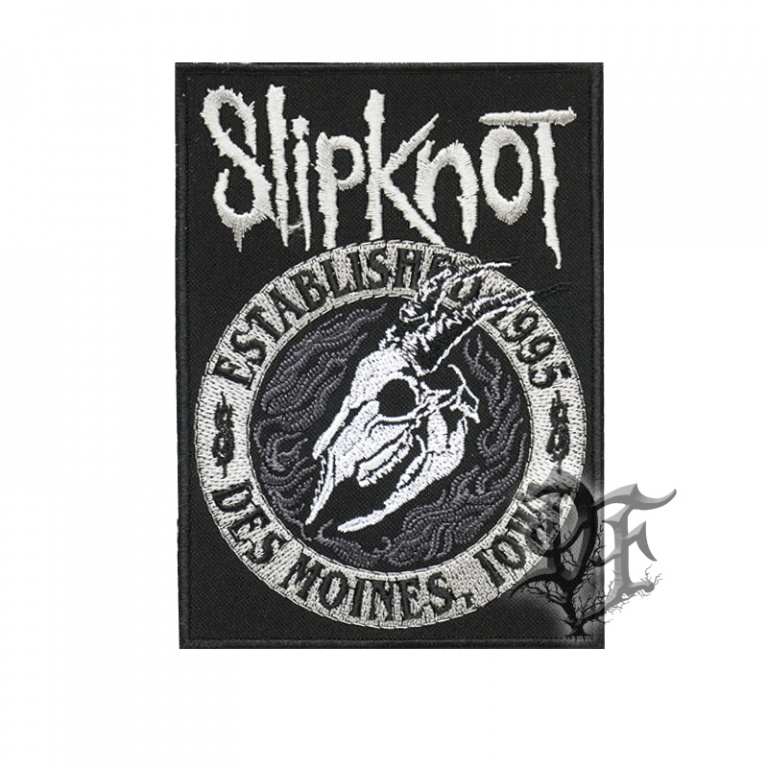 картинка Нашивка Slipknot череп от магазина Darkforest