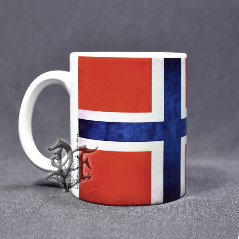 картинка Кружка Норвежский флаг от магазина Darkforest