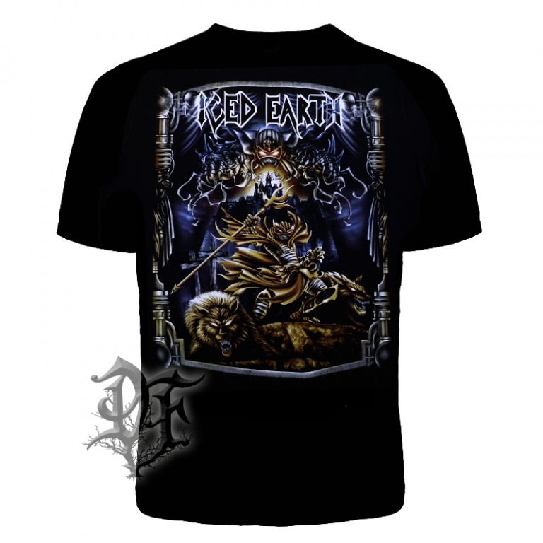 картинка Футболка Iced Earth волк от магазина Darkforest