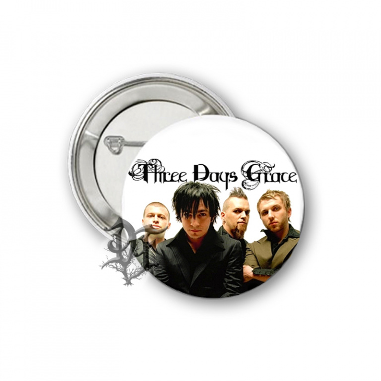картинка Значок Three Days Grace группа от магазина Darkforest