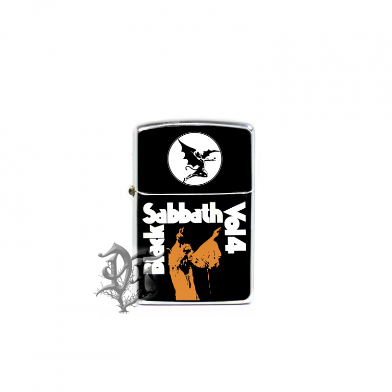картинка Зажигалка Black Sabbath лого от магазина Darkforest