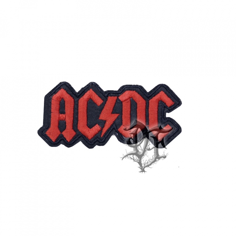 Нашивка AC/DC надпись